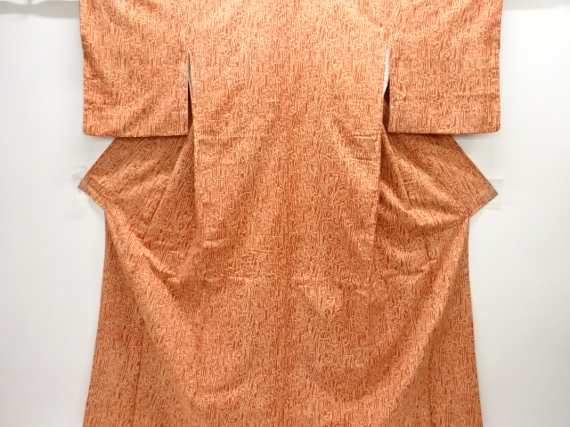 JAPANESE KIMONO / TSUMUGI / BAMBOO GRASS